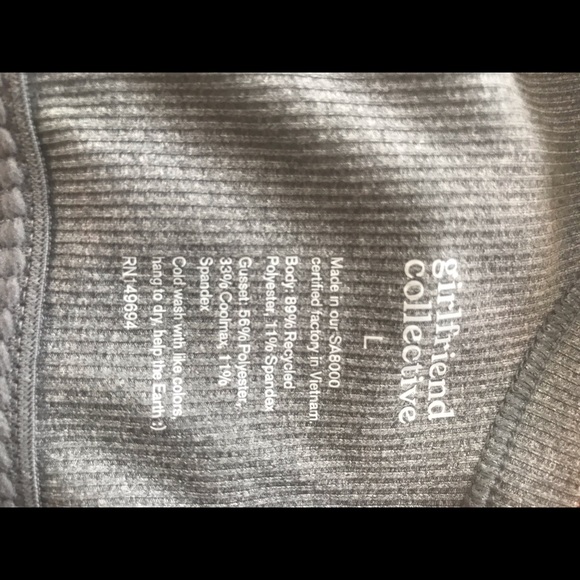 Girlfriend Collective Ash Coco Scoop Bodysuit - Picture 3 of 3